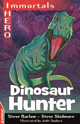 Book cover for EDGE: I HERO: Immortals: Dinosaur Hunter