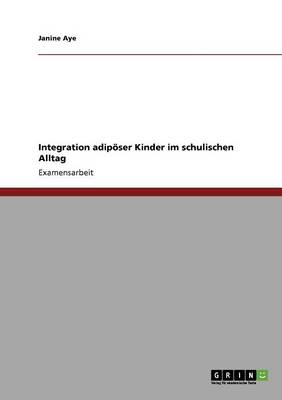 Cover of Integration Adip ser Kinder Im Schulischen Alltag