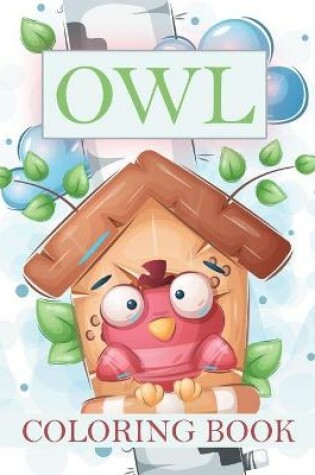 Cover of Owl Coloring Book