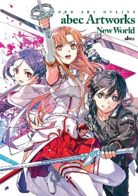 Book cover for Sword Art Online abec Artworks New World