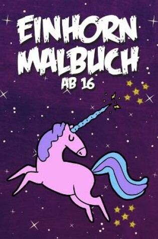 Cover of Einhorn Malbuch ab 16