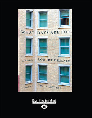 Book cover for What Days are For