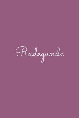 Book cover for Radegunde