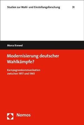 Cover of Modernisierung Deutscher Wahlkampfe?