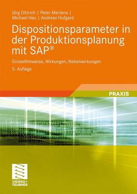 Book cover for Dispositionsparameter in Der Produktionsplanung Mit SAP(R)