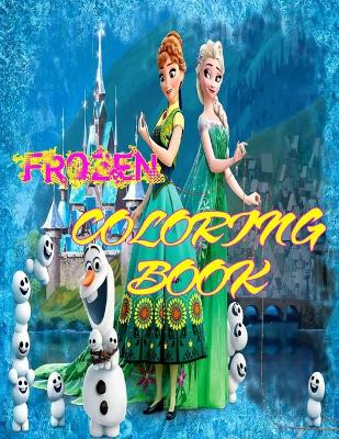 Book cover for Frozen Coloring Book