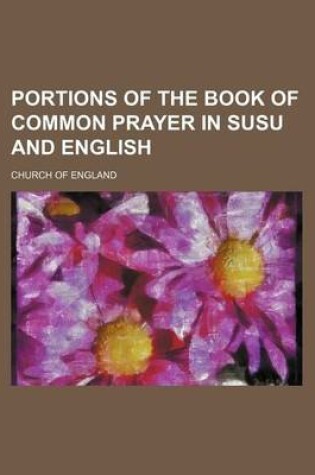 Cover of Portions of the Book of Common Prayer in Susu and English