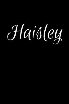 Book cover for Haisley