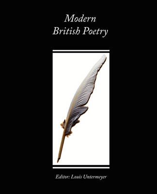 Book cover for Modern British Poetry