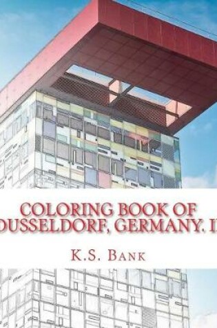 Cover of Coloring Book of Dusseldorf, Germany. II