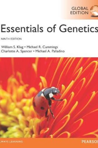 Cover of Essentials of Genetics with MasteringGenetics, Global Edition