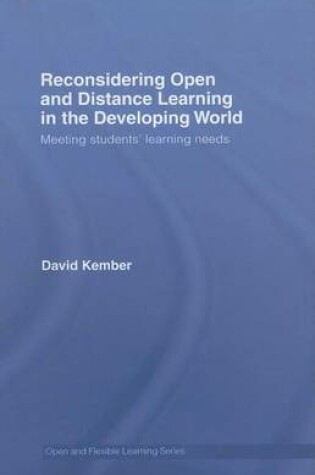 Cover of Reconsidering Open and Flexible Learning for the Developing World