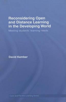 Cover of Reconsidering Open and Flexible Learning for the Developing World
