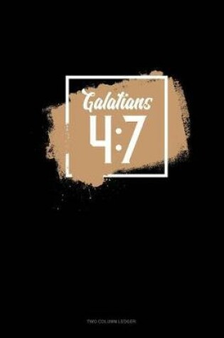 Cover of Galatians 4