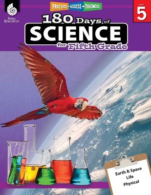Book cover for 180 Days of Science for Fifth Grade