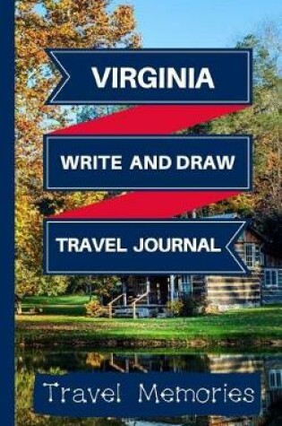 Cover of Virginia Write and Draw Travel Journal