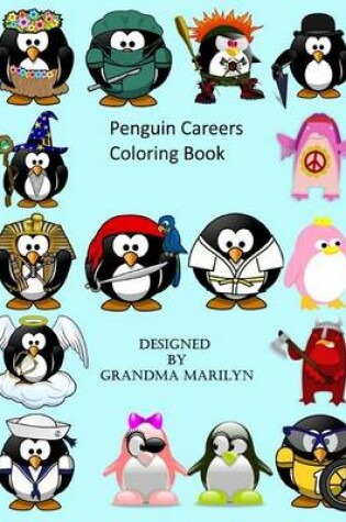 Cover of Penguin Careers Coloring Book