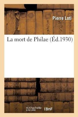 Book cover for La mort de Philae