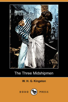 Book cover for The Three Midshipmen (Dodo Press)