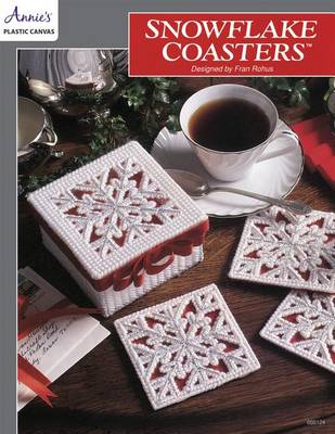 Book cover for Snowflake Coasters