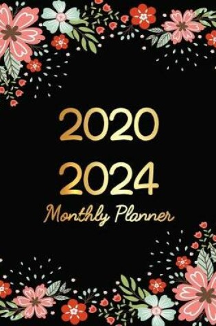 Cover of Monthly Planner 2020-2024