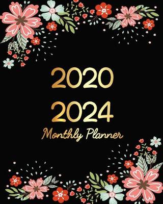 Book cover for Monthly Planner 2020-2024