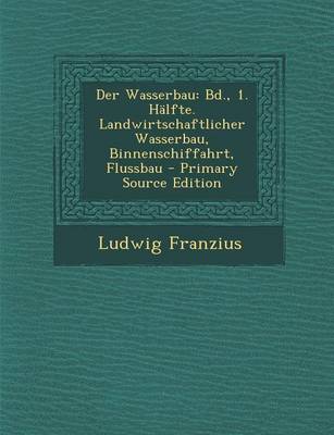 Book cover for Der Wasserbau