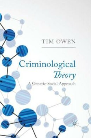 Cover of Criminological Theory