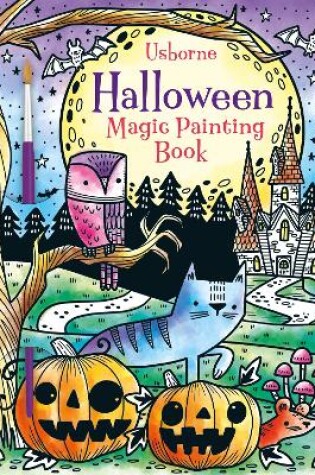 Cover of Halloween Magic Painting Book