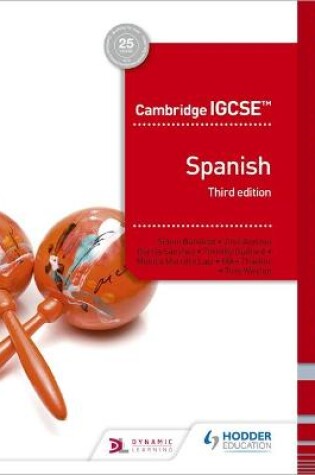 Cover of Cambridge IGCSE (TM) Spanish Online Teacher Guide with Audio Third Edition