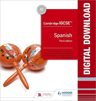 Book cover for Cambridge IGCSE (TM) Spanish Online Teacher Guide with Audio Third Edition