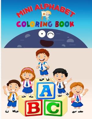 Book cover for Mini Alphabet Coloring Book