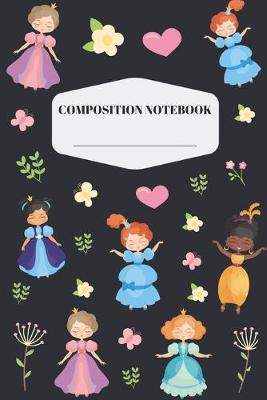 Book cover for Princess Composition Notebook