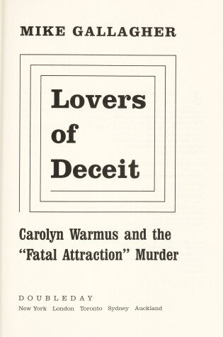 Cover of Lovers of Deceit
