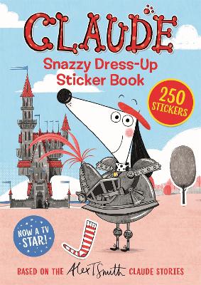 Book cover for Snazzy Dress-Up Sticker Book