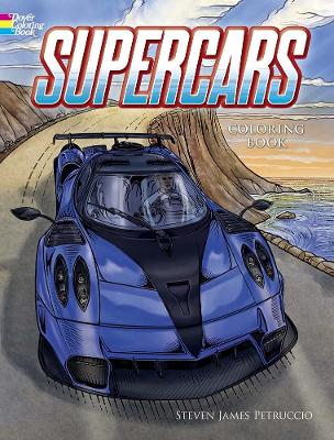 Cover of Supercars Coloring Book