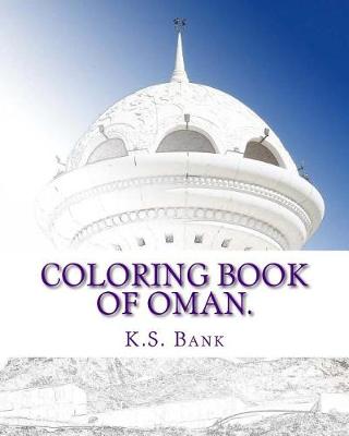 Book cover for Coloring Book of Oman.