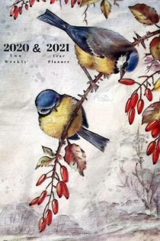 Cover of 2020 & 2021 Two Year Weekly Planner - Appointment Book Gift - Two-Year Agenda Notebook For Bird Lover