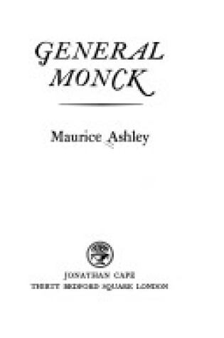 Cover of General Monck