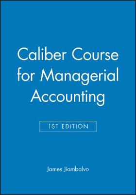 Book cover for Managerial 1e Caliber