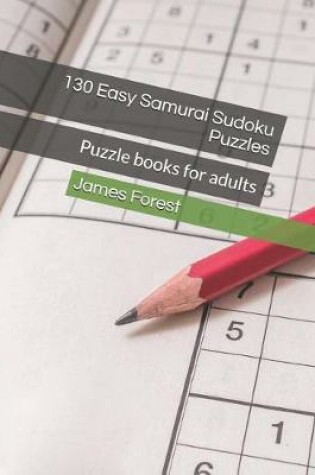 Cover of 130 Easy Samurai Sudoku Puzzles