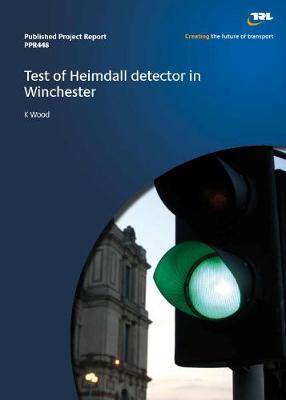 Book cover for Test of Heimdall detector in Winchester