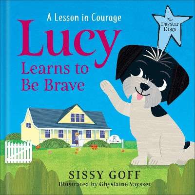 Book cover for Lucy Learns to Be Brave