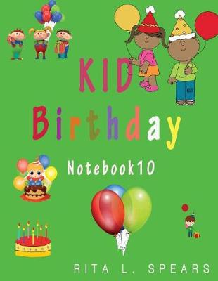 Cover of KID Birthday Notebook10