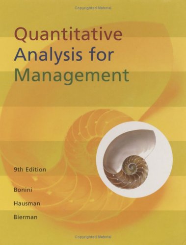 Book cover for Quantitative Analysis For Management