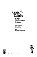 Book cover for Crisis and Culture in Post-Enlightenment Germany