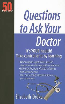 Book cover for 50 Plus One Questions to Ask Your Doctor