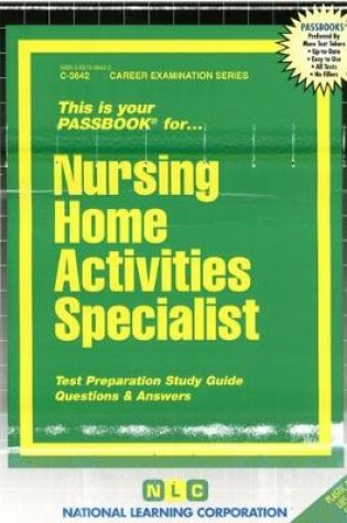 Cover of Nursing Home Activities Specialist