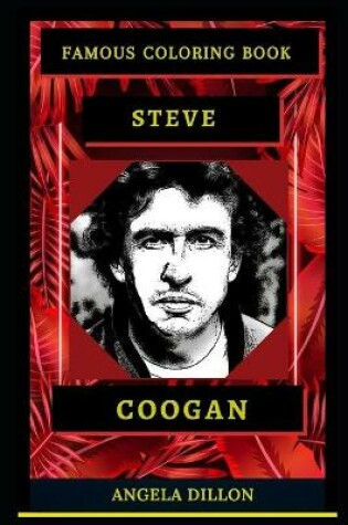 Cover of Steve Coogan Famous Coloring Book