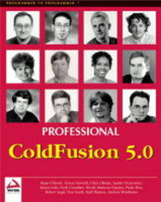 Book cover for Professional ColdFusion 5.0